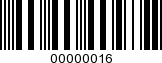 Barcode Image 00000016
