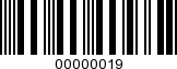 Barcode Image 00000019