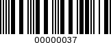 Barcode Image 00000037