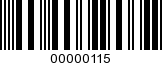 Barcode Image 00000115