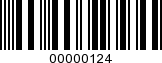 Barcode Image 00000124