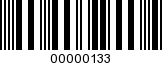 Barcode Image 00000133