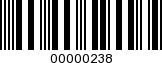 Barcode Image 00000238