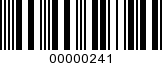 Barcode Image 00000241