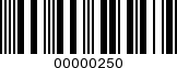 Barcode Image 00000250