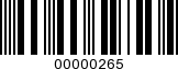Barcode Image 00000265