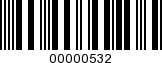 Barcode Image 00000532