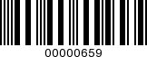 Barcode Image 00000659