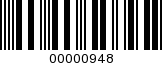 Barcode Image 00000948