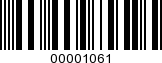 Barcode Image 00001061
