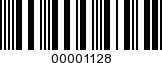 Barcode Image 00001128