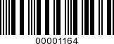Barcode Image 00001164