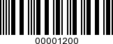 Barcode Image 00001200