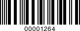 Barcode Image 00001264