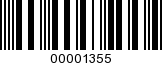 Barcode Image 00001355