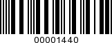 Barcode Image 00001440