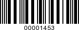 Barcode Image 00001453