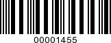 Barcode Image 00001455