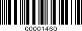 Barcode Image 00001460