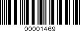 Barcode Image 00001469