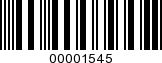 Barcode Image 00001545