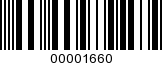 Barcode Image 00001660