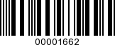 Barcode Image 00001662