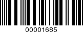 Barcode Image 00001685