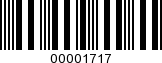 Barcode Image 00001717