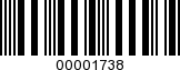 Barcode Image 00001738