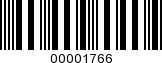 Barcode Image 00001766