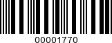 Barcode Image 00001770