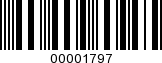 Barcode Image 00001797