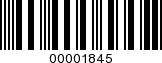 Barcode Image 00001845