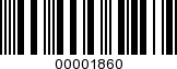 Barcode Image 00001860