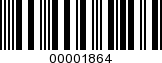 Barcode Image 00001864