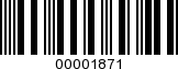 Barcode Image 00001871