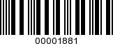 Barcode Image 00001881