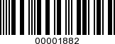 Barcode Image 00001882