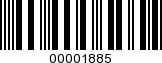 Barcode Image 00001885