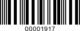 Barcode Image 00001917