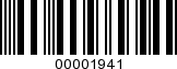 Barcode Image 00001941