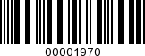 Barcode Image 00001970