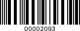 Barcode Image 00002093