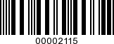 Barcode Image 00002115