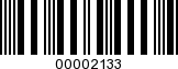 Barcode Image 00002133