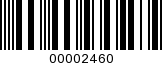 Barcode Image 00002460