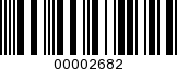 Barcode Image 00002682