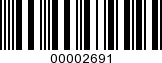 Barcode Image 00002691