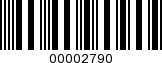 Barcode Image 00002790